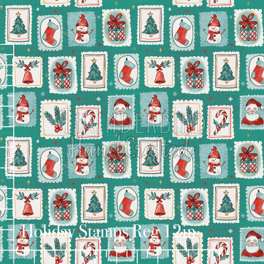 Holiday Stamps Reg 12in