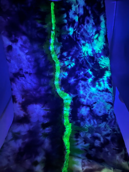 Dark Mark (GLOW IN THE DARK) 1/2 yd Denim