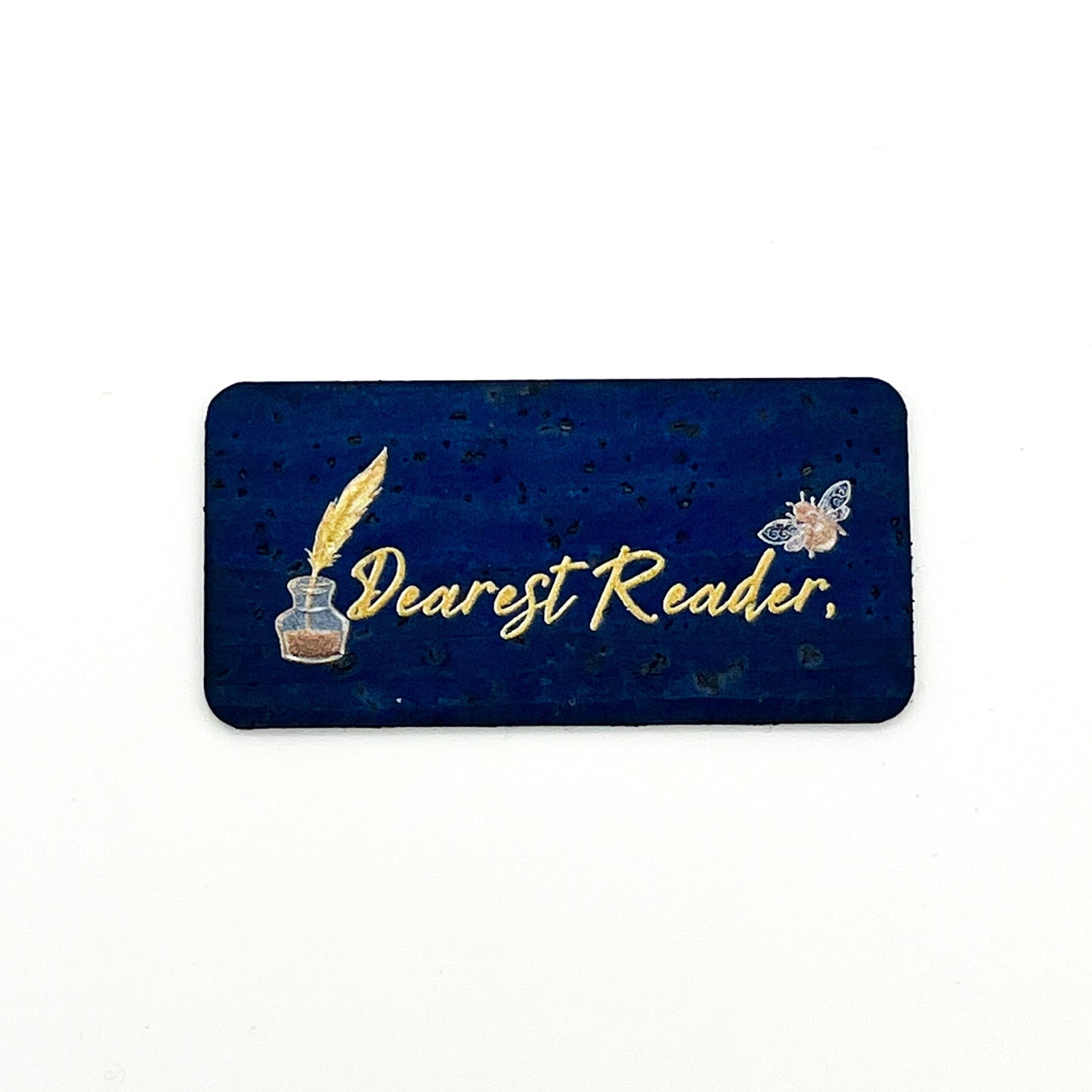 "Dearest Reader" British Romance - Cork Tag H&H Collab