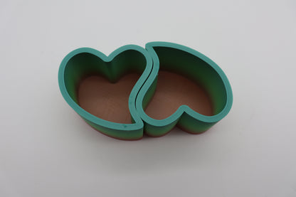 Double Heart Clip Trays