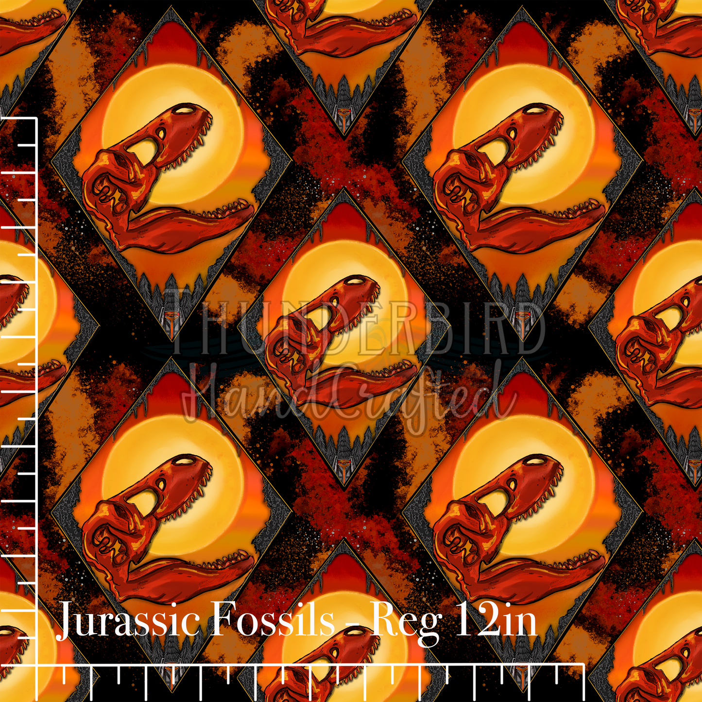 Jurassic Fossiles Reg 12in