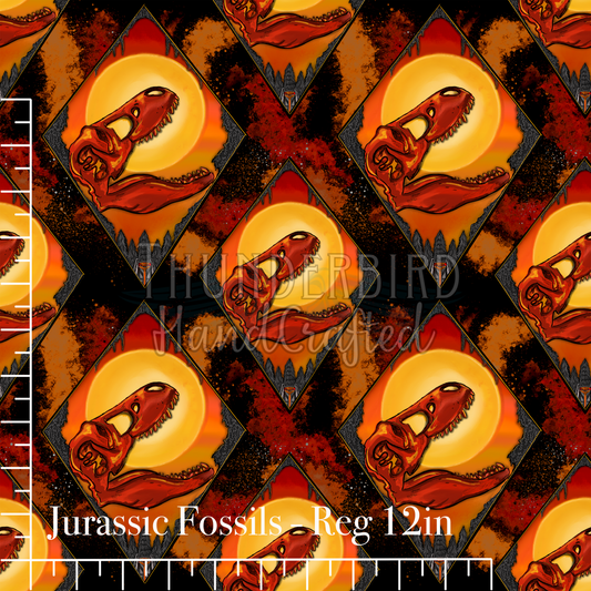 Jurassic Fossiles Reg 12in