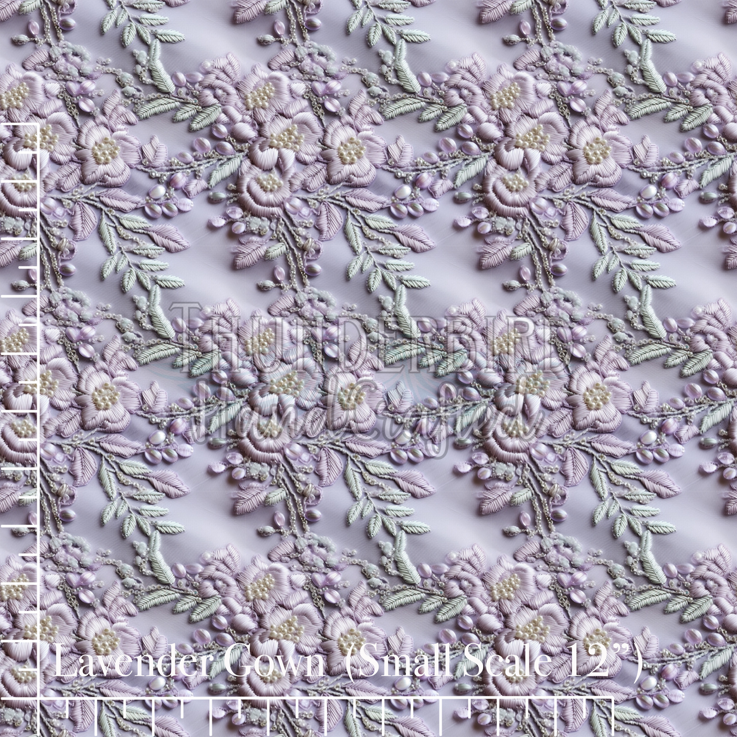 Embroidered Dress Lavendar Reg 12in - PREORDER