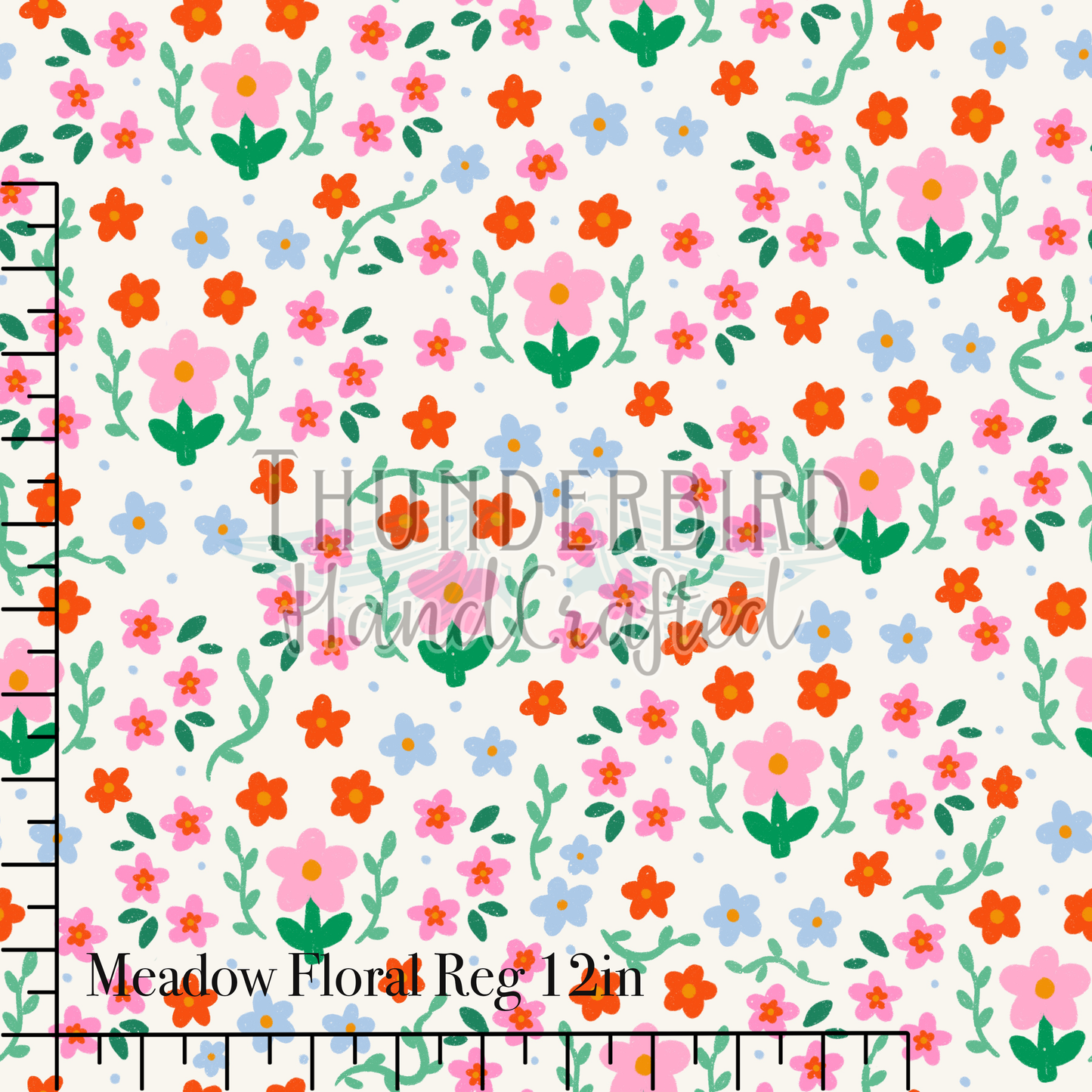 Meadow Floral Reg 12in - PREORDER