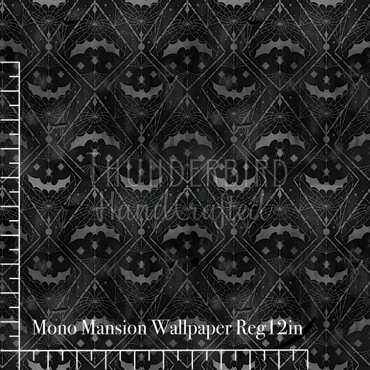 Mono Mansion Wallpaper Reg 12in EXCLUSIVE