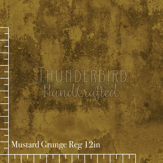 Mustard Grunge 12in - PREORDER