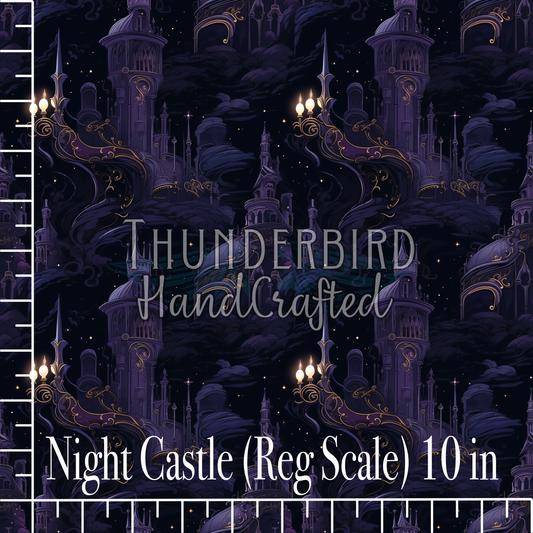 Night Castle (Reg) - Fat Quarter