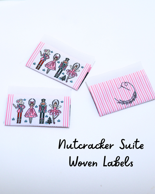 Nutcracker Woven Label (3 pack)