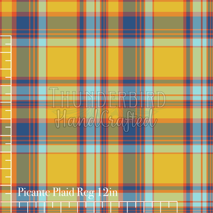 Picante Plaid Reg 12in (RETAIL)