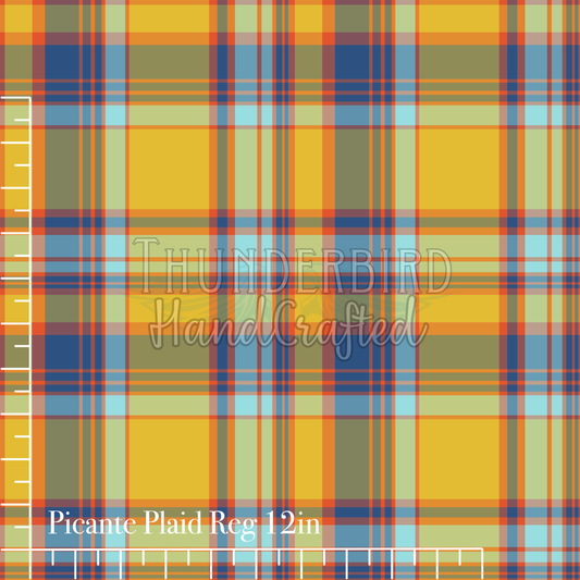 Picante Plaid Reg 12in