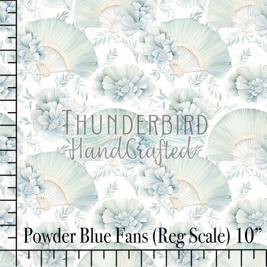 Powder Blue Fans (Reg)
