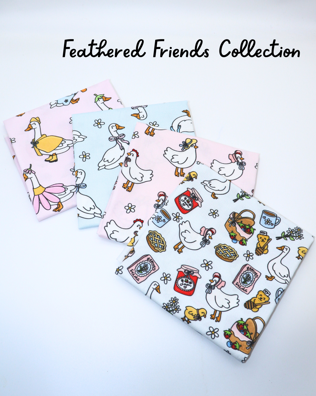 Themed Kona Fat Quarter Packs of 4