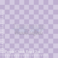 Plush Purple Check Reg 12in - PREORDER