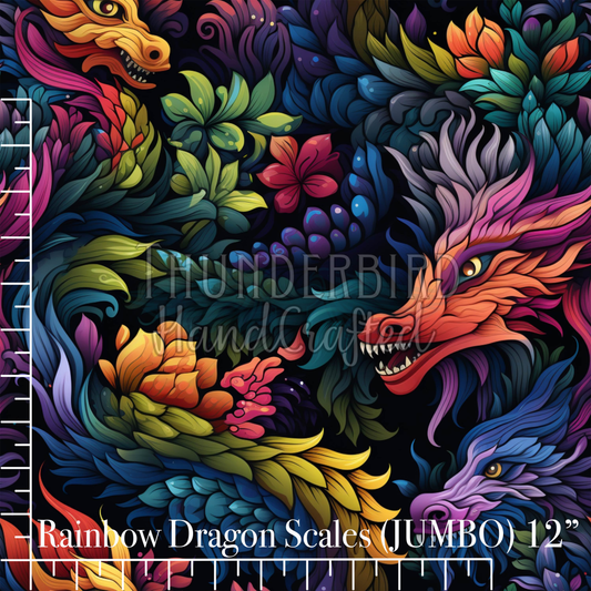 Rainbow Dragon Scales (Jumbo)