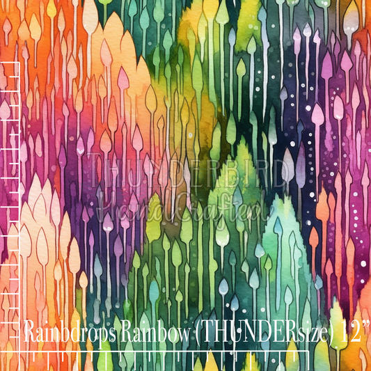 Raindrops Rainbow (THUNDERsize)
