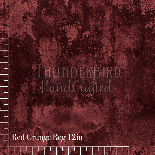 Red Grunge 12in - PREORDER