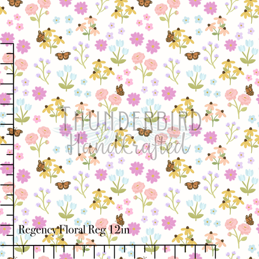 Regency Floral Reg 12in - PREORDER