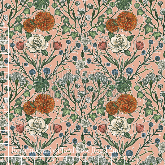 Remembrance Floral (Rose) Reg 12in EXCLUSIVE - PREORDER