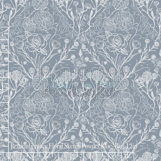 Remembrance Sketch (Powder Blue) Reg 12in EXCLUSIVE - PREORDER