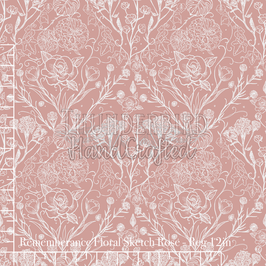 Remembrance Sketch (Rose) Reg 12in EXCLUSIVE - PREORDER