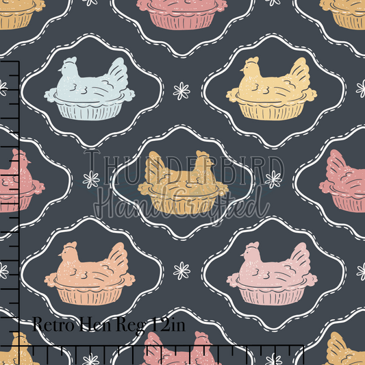 Retro Hens 12in - PREORDER