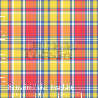 Santorini Plaid Reg 12in
