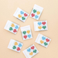 Minki Kim Cross-stitched Heart Folded Woven Label