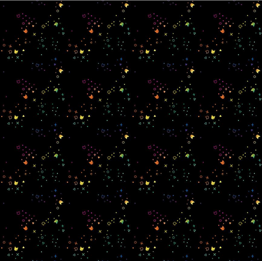Kitty Litter by Pammie Jane - 1yd Cotton Cuts