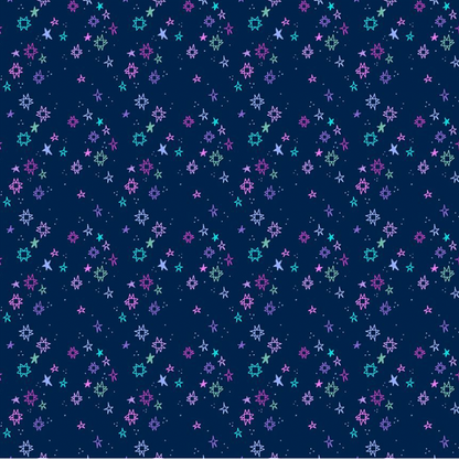 Quiltstellation (COOL) by Pammie Jane - 1yd Cotton Cuts
