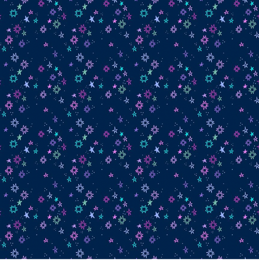 Quiltstellation (COOL) by Pammie Jane - 1yd Cotton Cuts