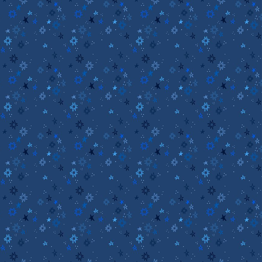 Quiltstellation (COOL) by Pammie Jane - 1yd Cotton Cuts