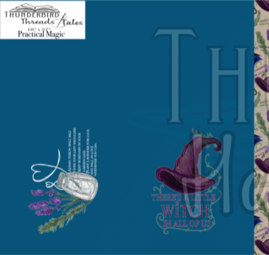 Practical Magic - Project Panel - Sailcloth Canvas
