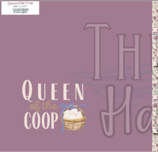 Queen of the Coop - Project Panel | LIMITED EXCLUSIVE