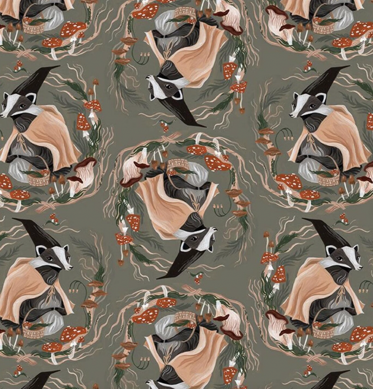 Forager – Rae Ritchie Cotton Woven Fabric | 1 Yard