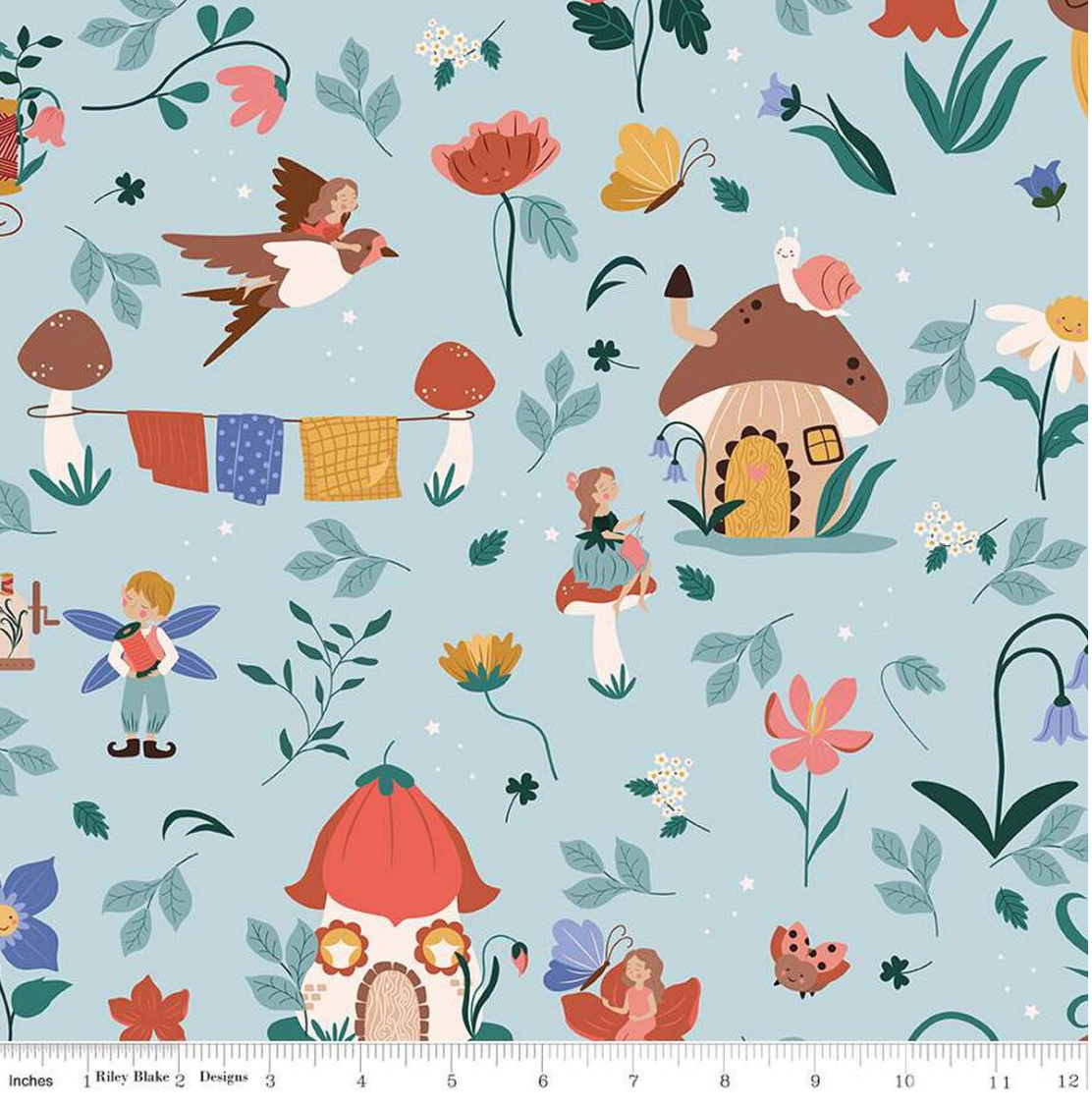 Thimbelina Collection by Jennifer Long - 1yd Cotton Cuts