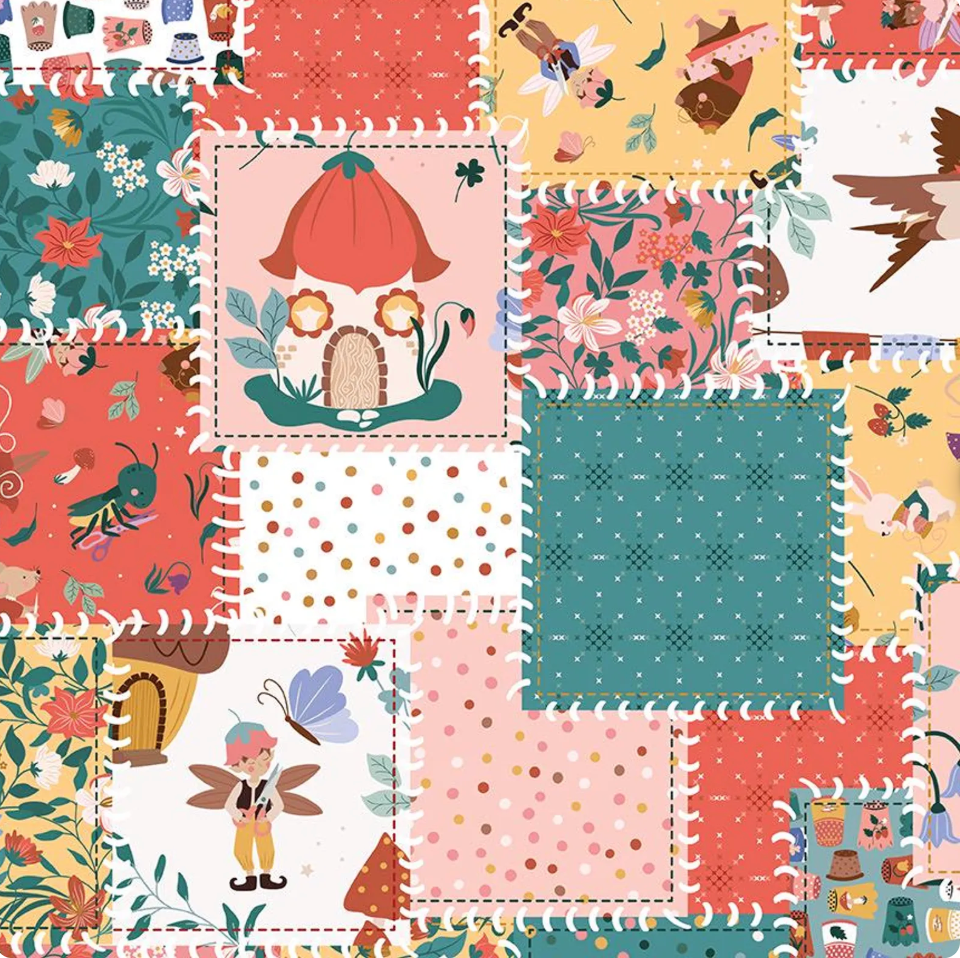 Thimbelina Collection by Jennifer Long - 1yd Cotton Cuts