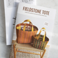Framed Sea Fieldstone Tote Bag Kit - Pattern by Noodlehead Patterns