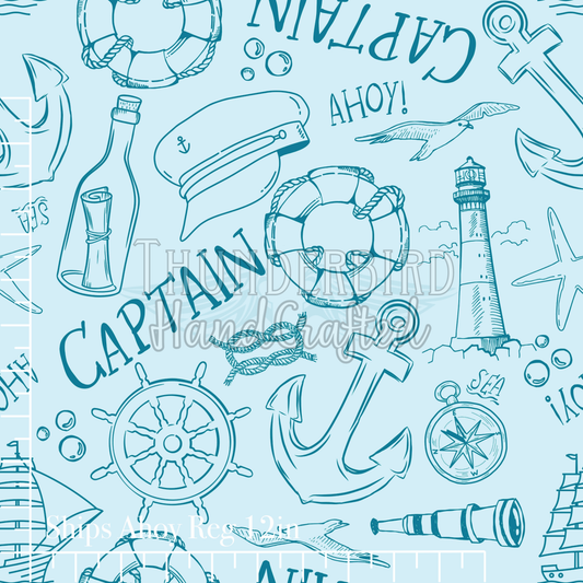 (August) Ships Ahoy Reg 12in.- PREORDER