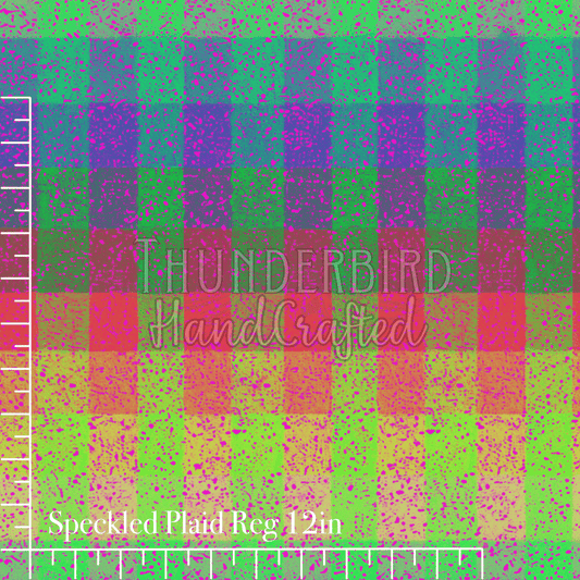 Speckled Plaid Reg 12in
