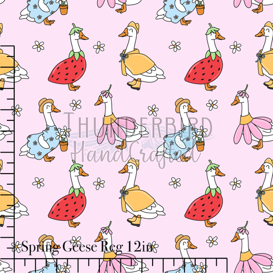 Spring Geese Reg 12in - PREORDER