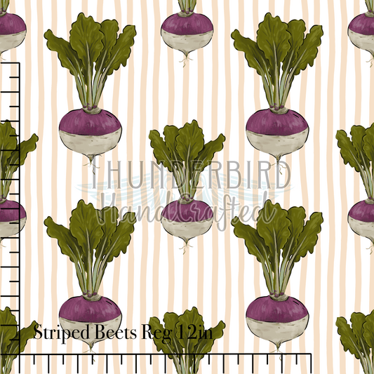 Striped Beets 12in - PREORDER
