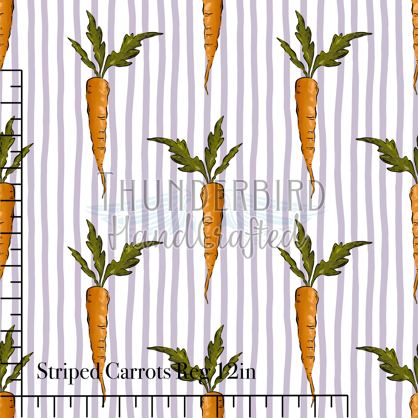 Striped Carrots12in - PREORDER