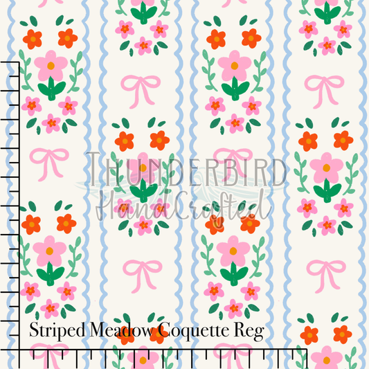 Striped Meadow Coquette Reg 12in - PREORDER