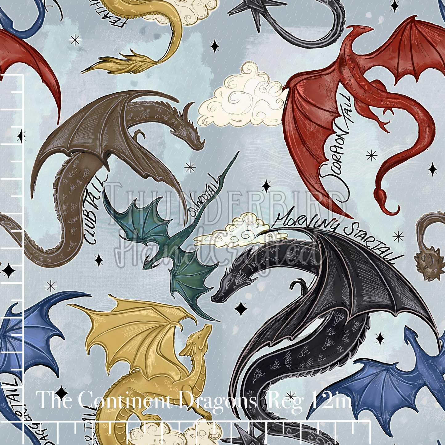 The Continent Dragons Reg 12in