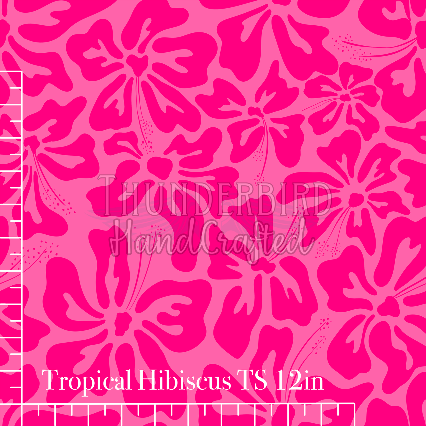 Hot Hibiscus TS 12in"