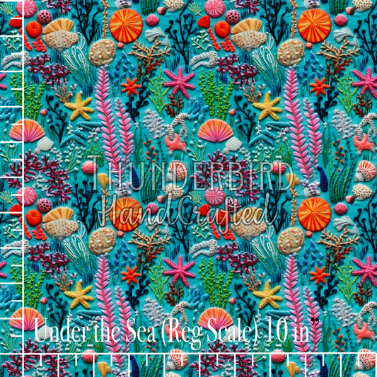 Under the Sea Embroidery (Reg Scale)
