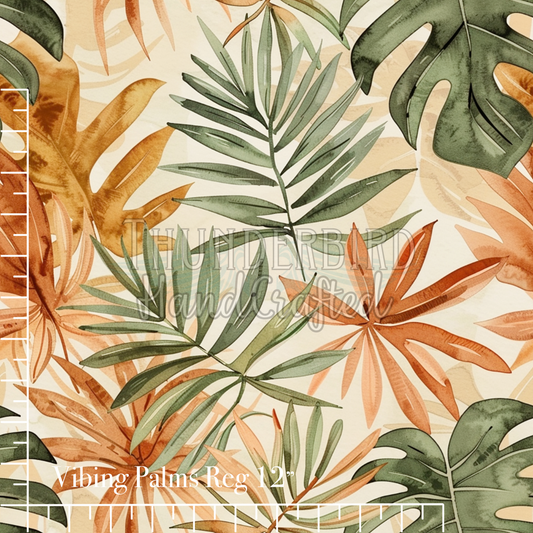 Vibing Palms Reg 12in