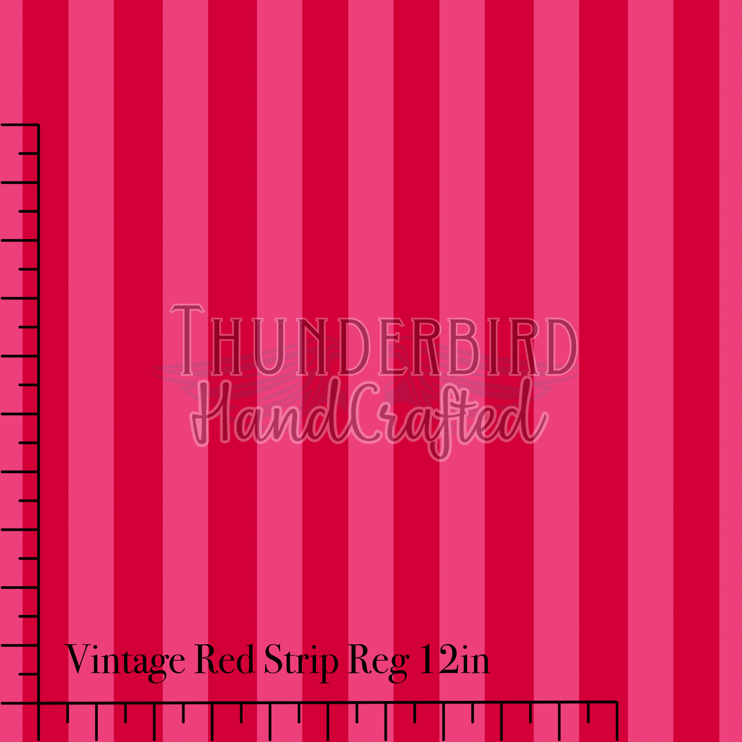 Vintage Red Stripe Reg 12in - PREORDER