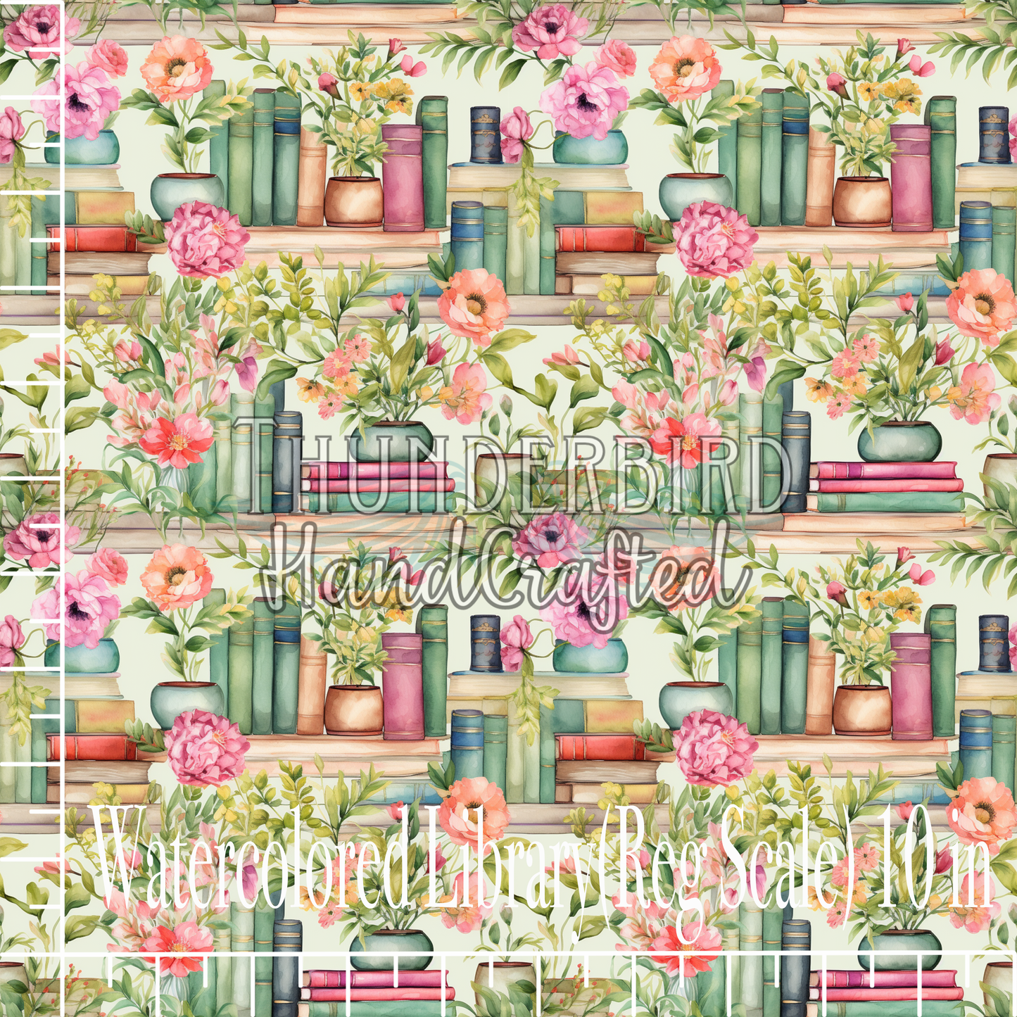 Watercolor Flowers Library (Reg Size)