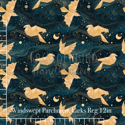 Windswept Parchment Larks 12in Reg (RETAIL)